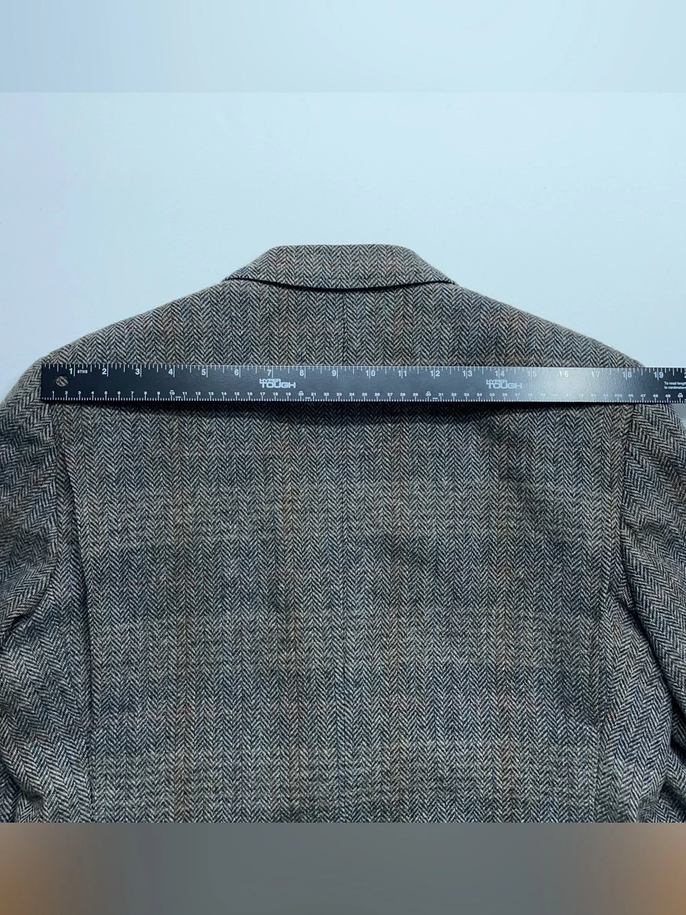 EVAN PICONE Wool Sport Coat Jacket Mens Size 42 Reg Brown Herringbone Blazer